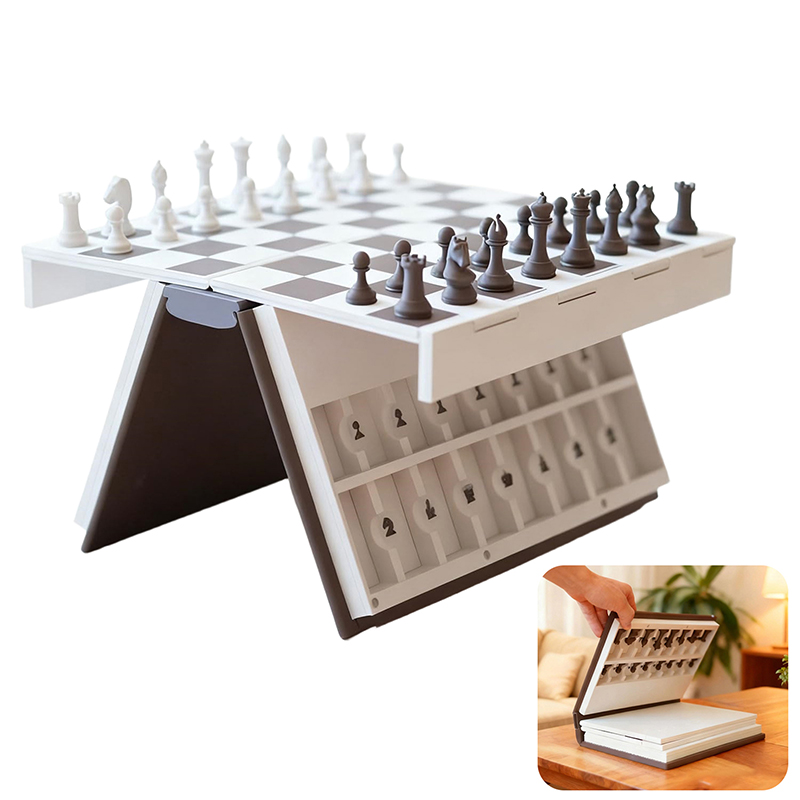 Board Game Design - Zestaw szachowy drukowany w 3D, składana