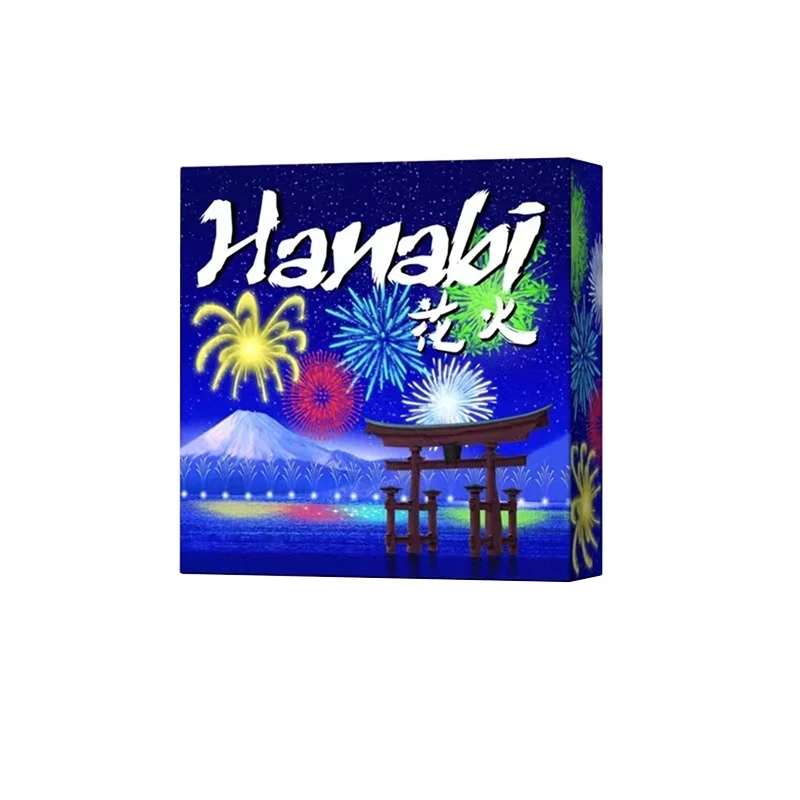Board Game Solo - Gra karciana Hanabi do gry zespołowej
