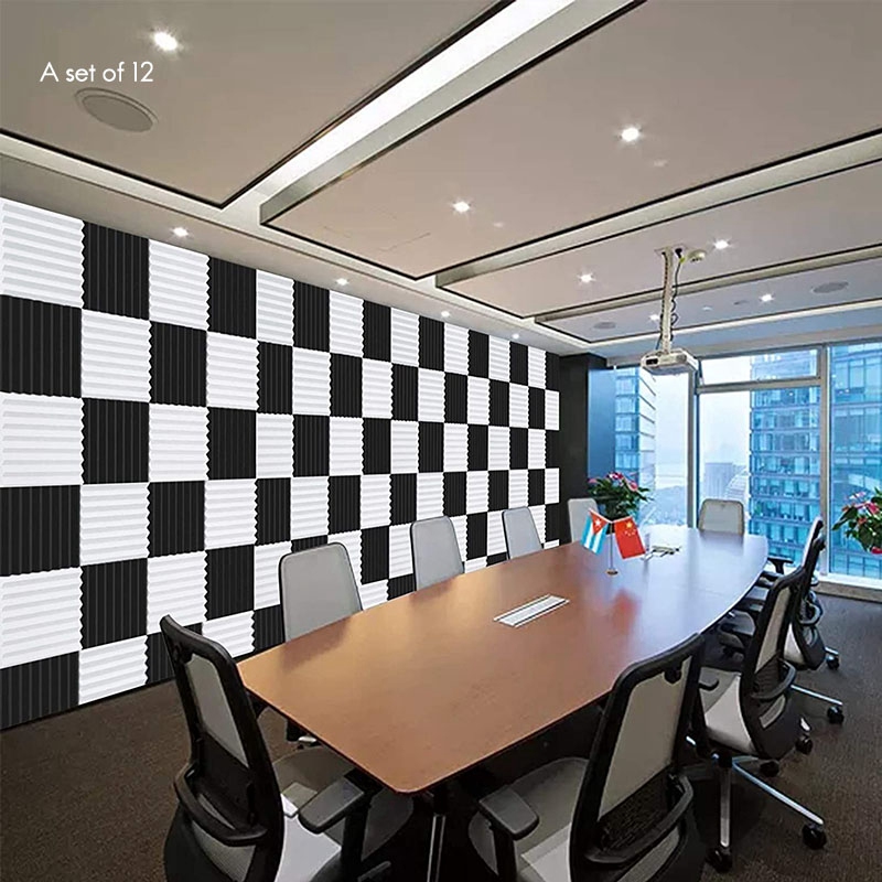 Board Game Room - A84X-12 szt. Pianek Akustycznych, Izolacja Akustyczna,