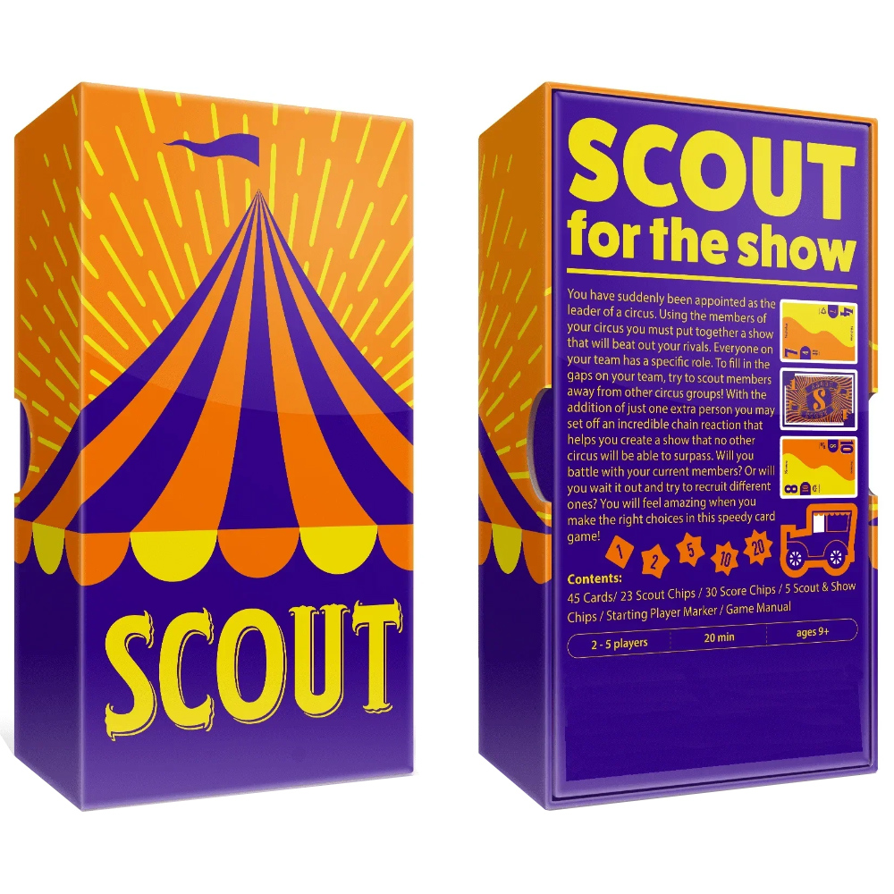 Board Game Solo - 2026 Gra karciana Scout dla 2-5