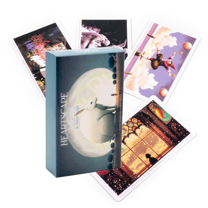 Board Game Oracle - Karty do tarota Heartscape Tarot pełna