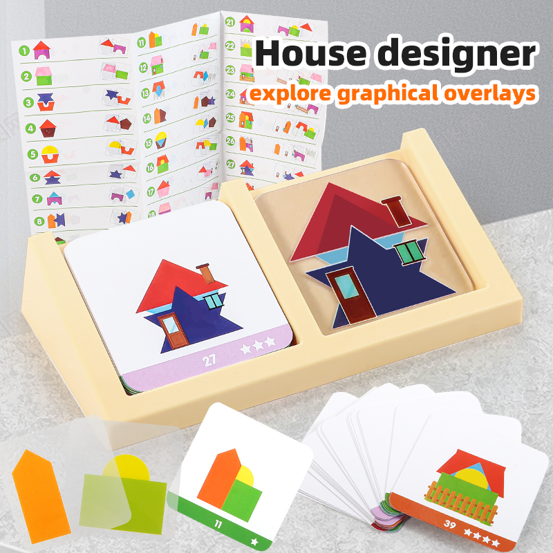 Board Game Design - Projektant domków dla dzieci, zabawki planszowe,