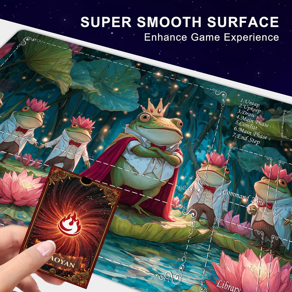 Mata do gry TCG z motywem Żabi – Board Game Festival recenzja i cena