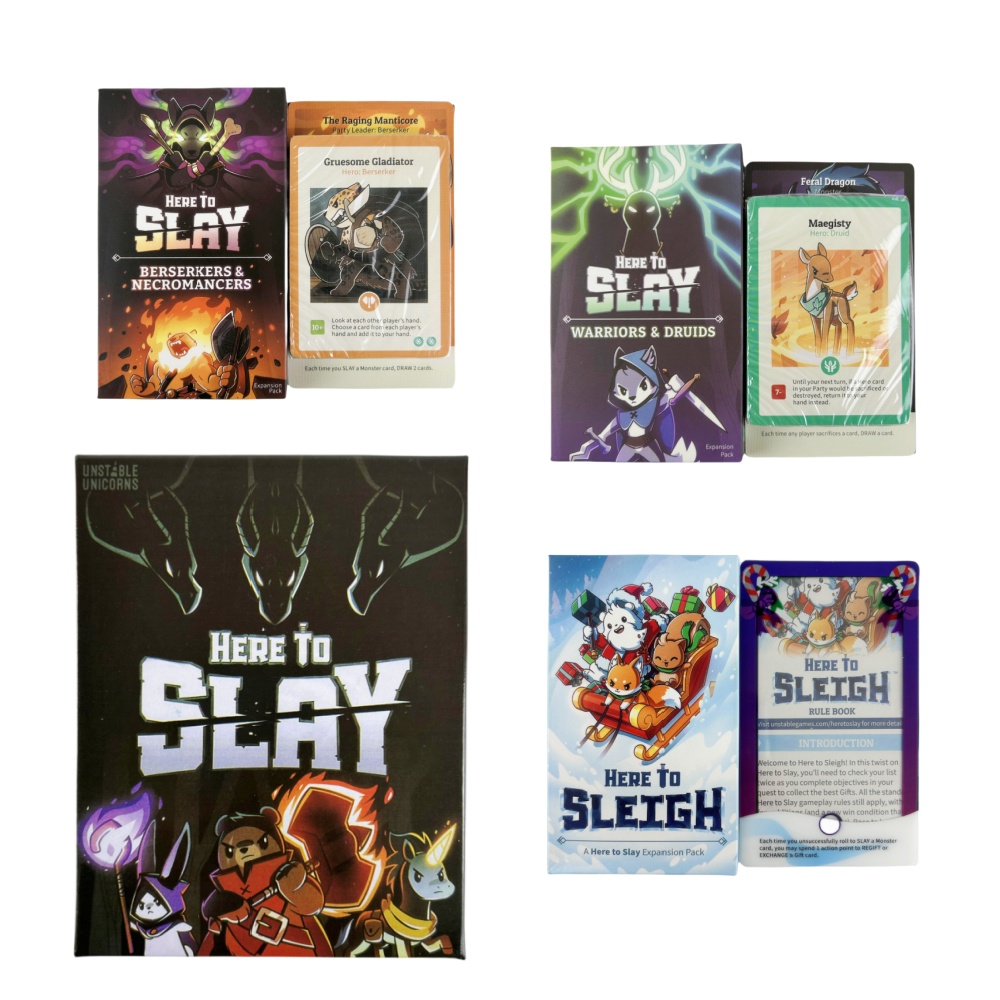 Here to Slay Wersja angielska  – Board Game Room recenzja i cena