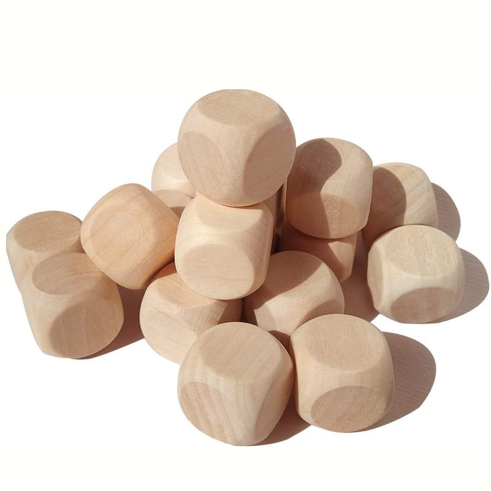 10 szt. Puste drewniane kostki – Dice Tower Wooden recenzja i cena