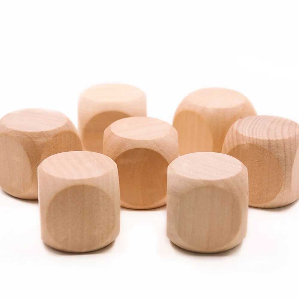 10 szt. Puste drewniane kostki – Dice Tower Wooden recenzja i cena