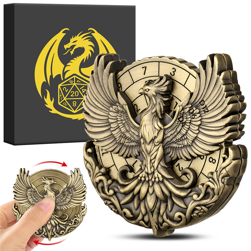 Metalowy spinner do gier z koś – Dice Tower Wooden recenzja i cena