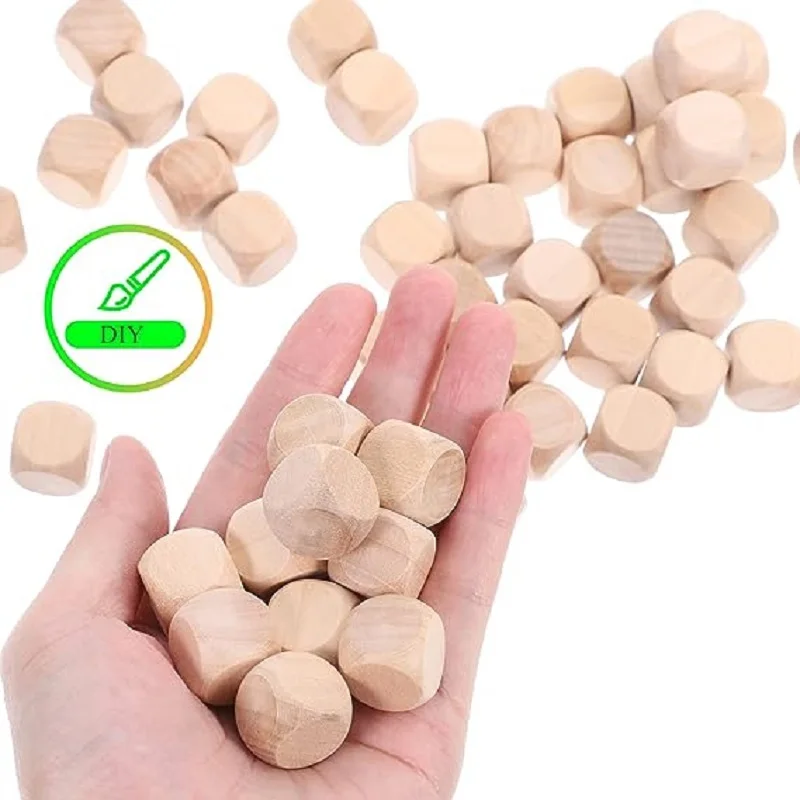 10 sztuk D6 6-stronne puste ko – Dice Tower Wooden recenzja i cena