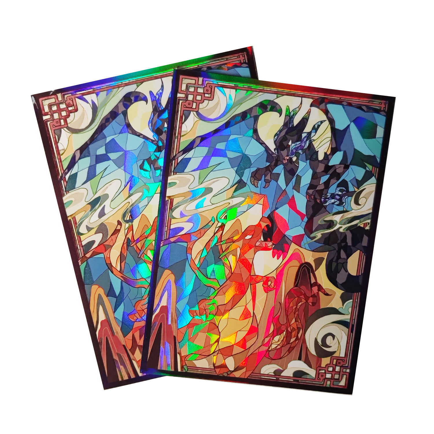 60ct Holo Card Sleeves 66x91mm – Board Game Illustrator recenzja i cena