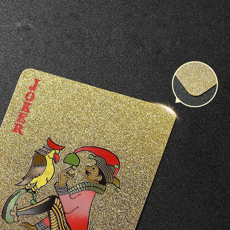 Karty do pokera ze złotej foli – Board Game Festival recenzja i cena