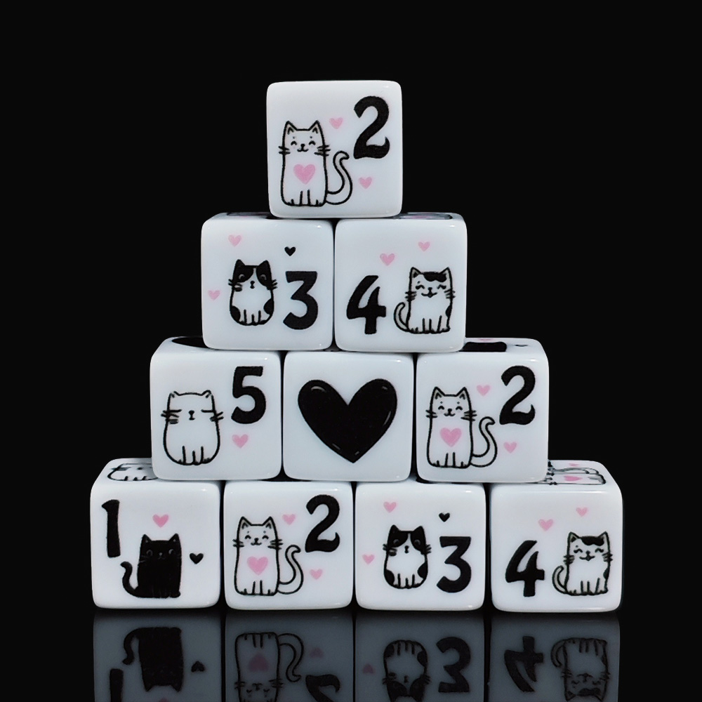 12 sztuk/zestaw 16mm Urocze Ko – Board Game Design recenzja i cena