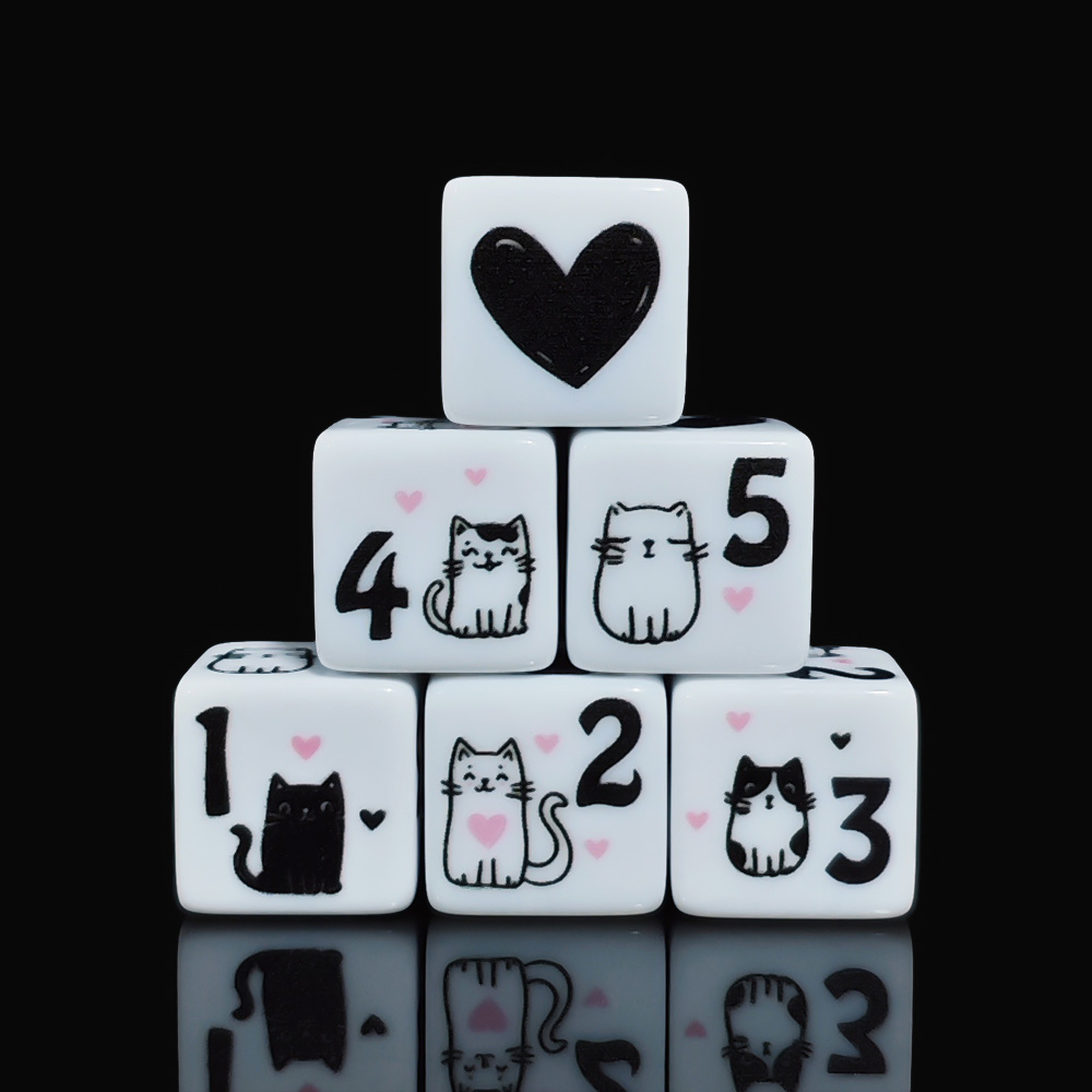 12 sztuk/zestaw 16mm Urocze Ko – Board Game Design recenzja i cena