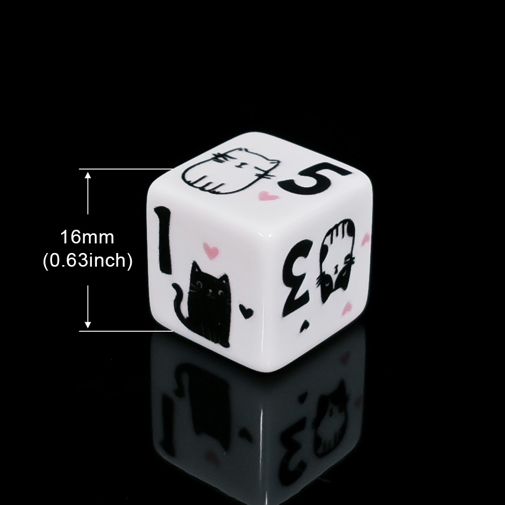12 sztuk/zestaw 16mm Urocze Ko – Board Game Design recenzja i cena