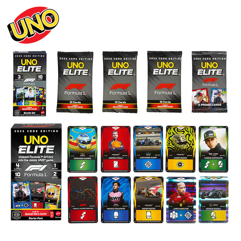 UNO Elite HotWheels F1 Racing  – Board Game Design recenzja i cena