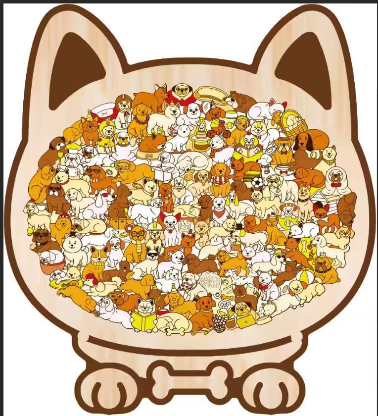 Drewniane puzzle w nieregularn – Board Game Festival recenzja i cena