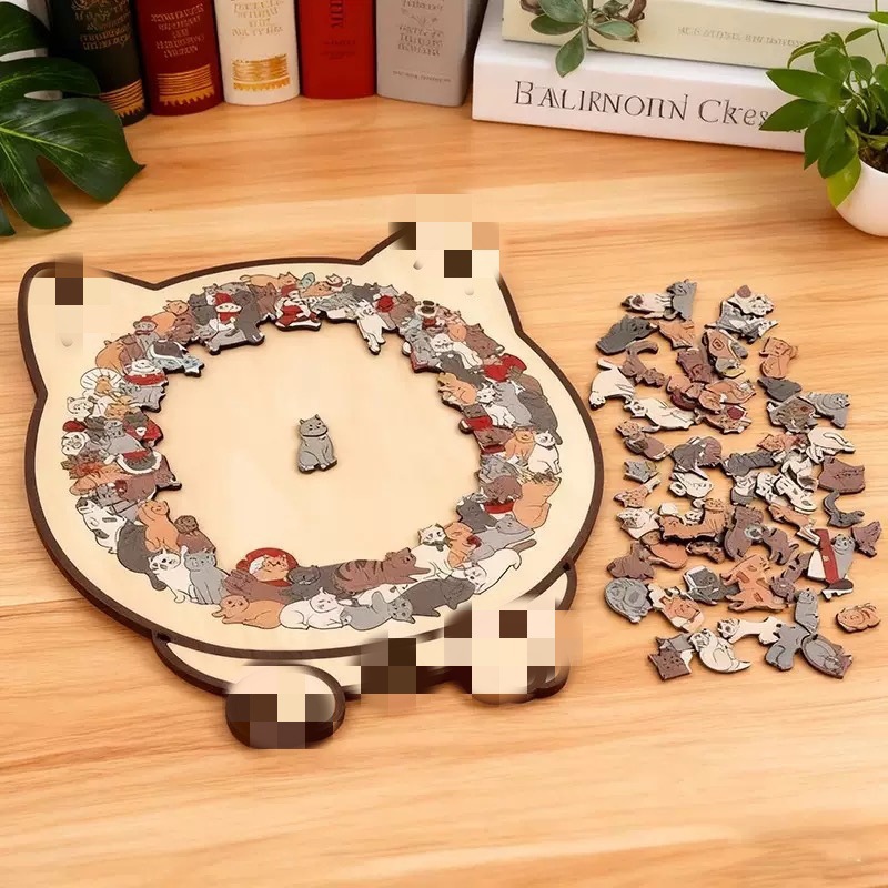 Drewniane puzzle w nieregularn – Board Game Festival recenzja i cena