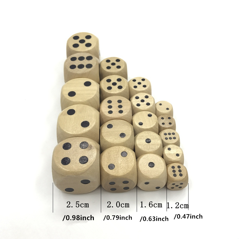 Zestaw 10 sztuk kości do gier  – Dice Tower Wooden recenzja i cena