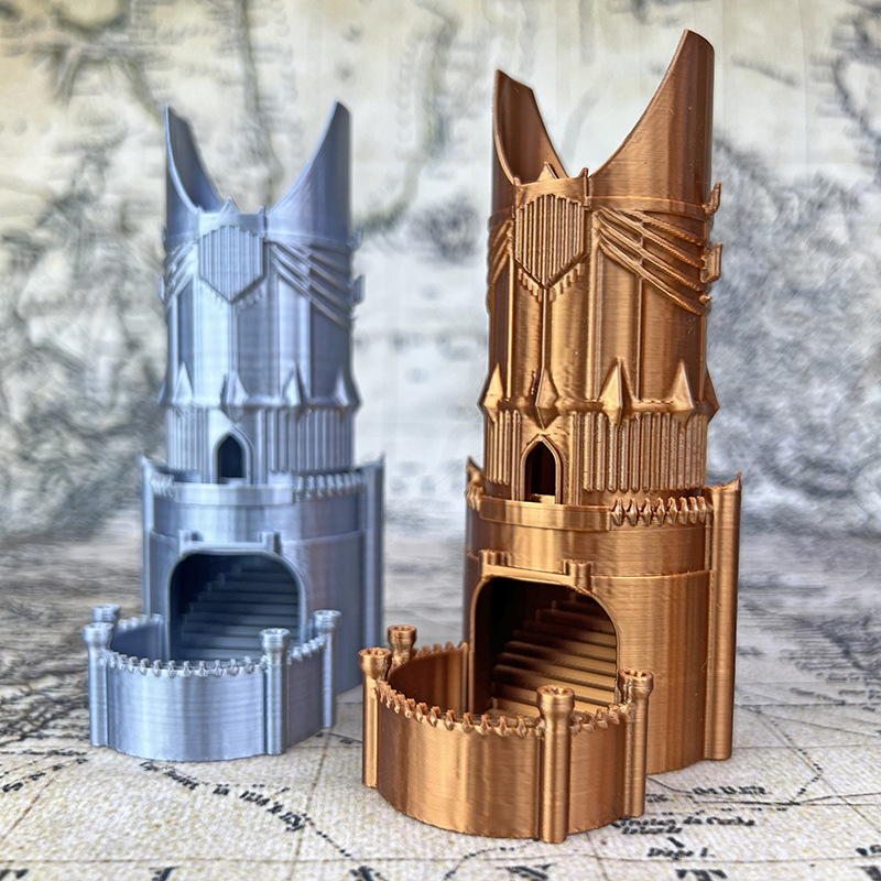 1 szt./zestaw Wieża na kości d – Dice Tower Wooden recenzja i cena