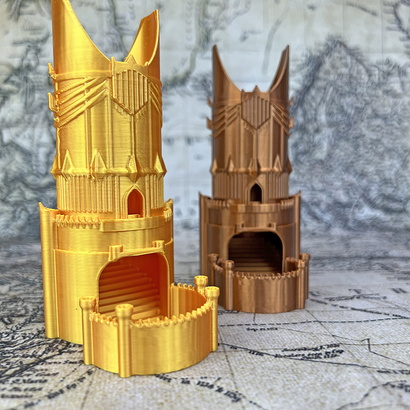 1 szt./zestaw Wieża na kości d – Dice Tower Wooden recenzja i cena