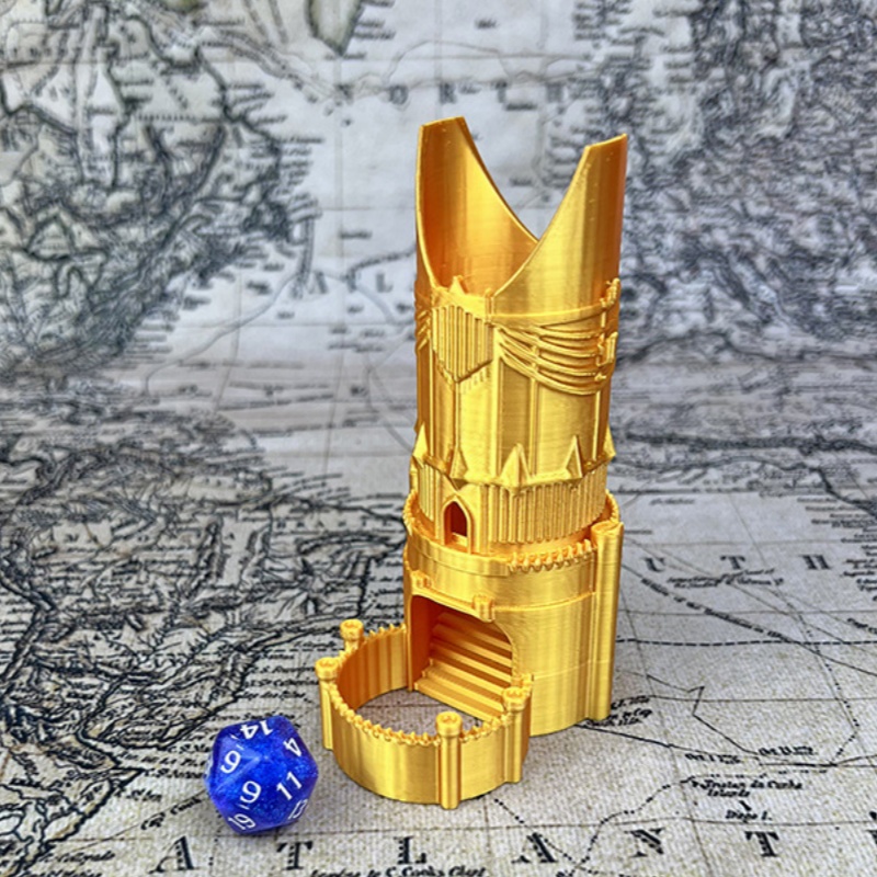 1 szt./zestaw Wieża na kości d – Dice Tower Wooden recenzja i cena