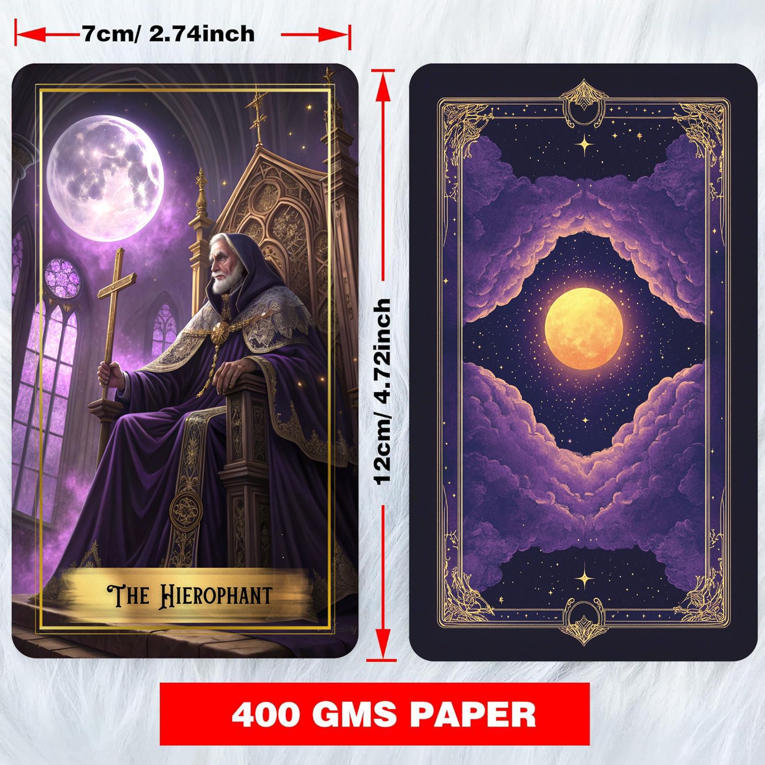 Karty Tarota Purple Moon z prz – Board Game Oracle recenzja i cena